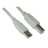 CABLE USB 2.0 IMPRESORA TIPO AM-BM BEIGE 1.8 M NANOCABLE 10.01.0103