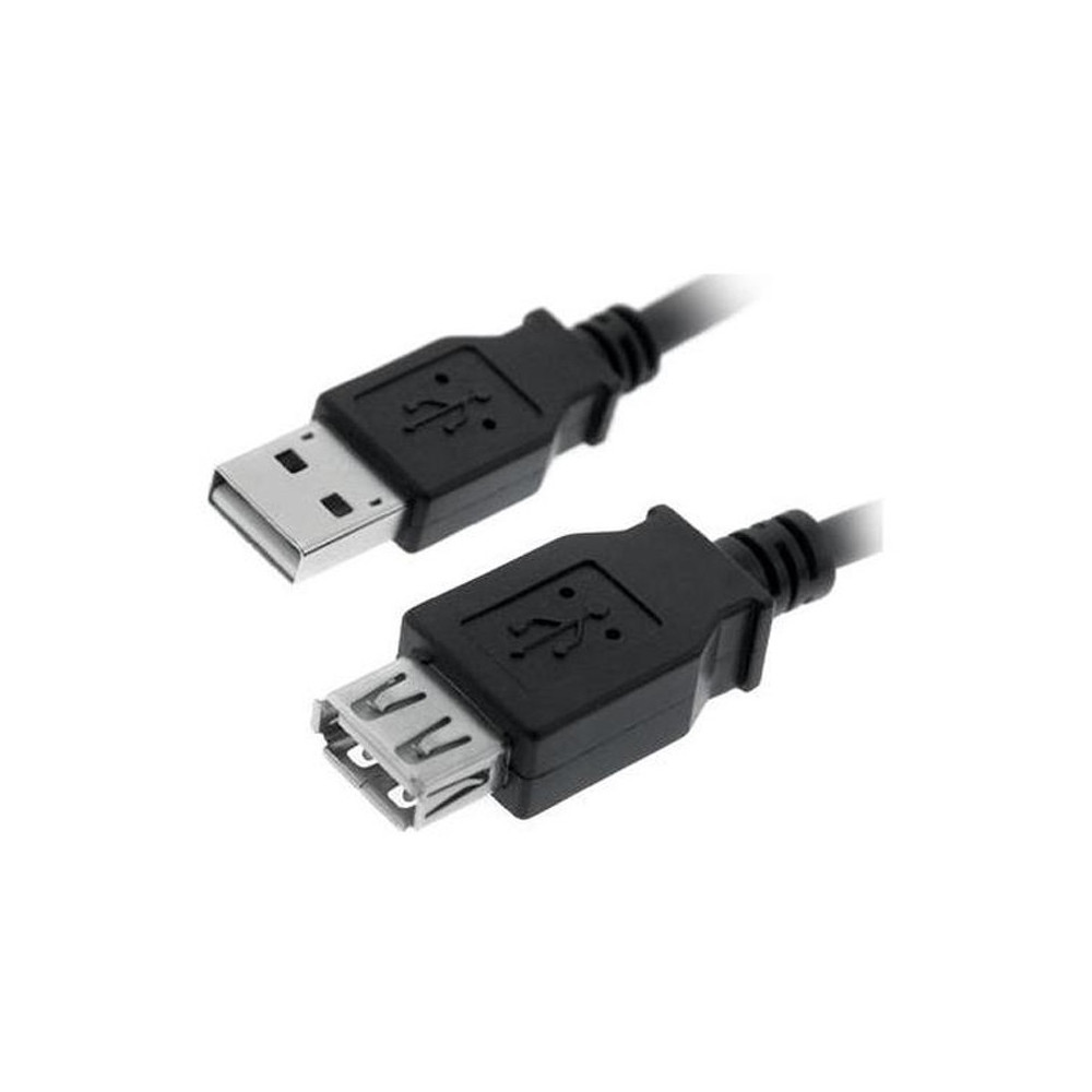 CABLE USB 2.0 TIPO AM-AH NEGRO 1.8 M NANOCABLE 10.01.0203-BK