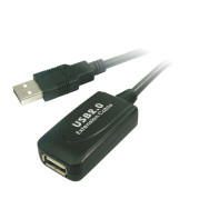 CABLE USB 2.0 PROLONGADOR AMPLIFICADOR TIPO AM-AH 5.0 M NANOCABLE 10.01.0211