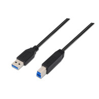 CABLE USB 3.0 IMPRESORA TIPO AM-BM NEGRO 2.0 M NANOCABLE 10.01.0802-BK
