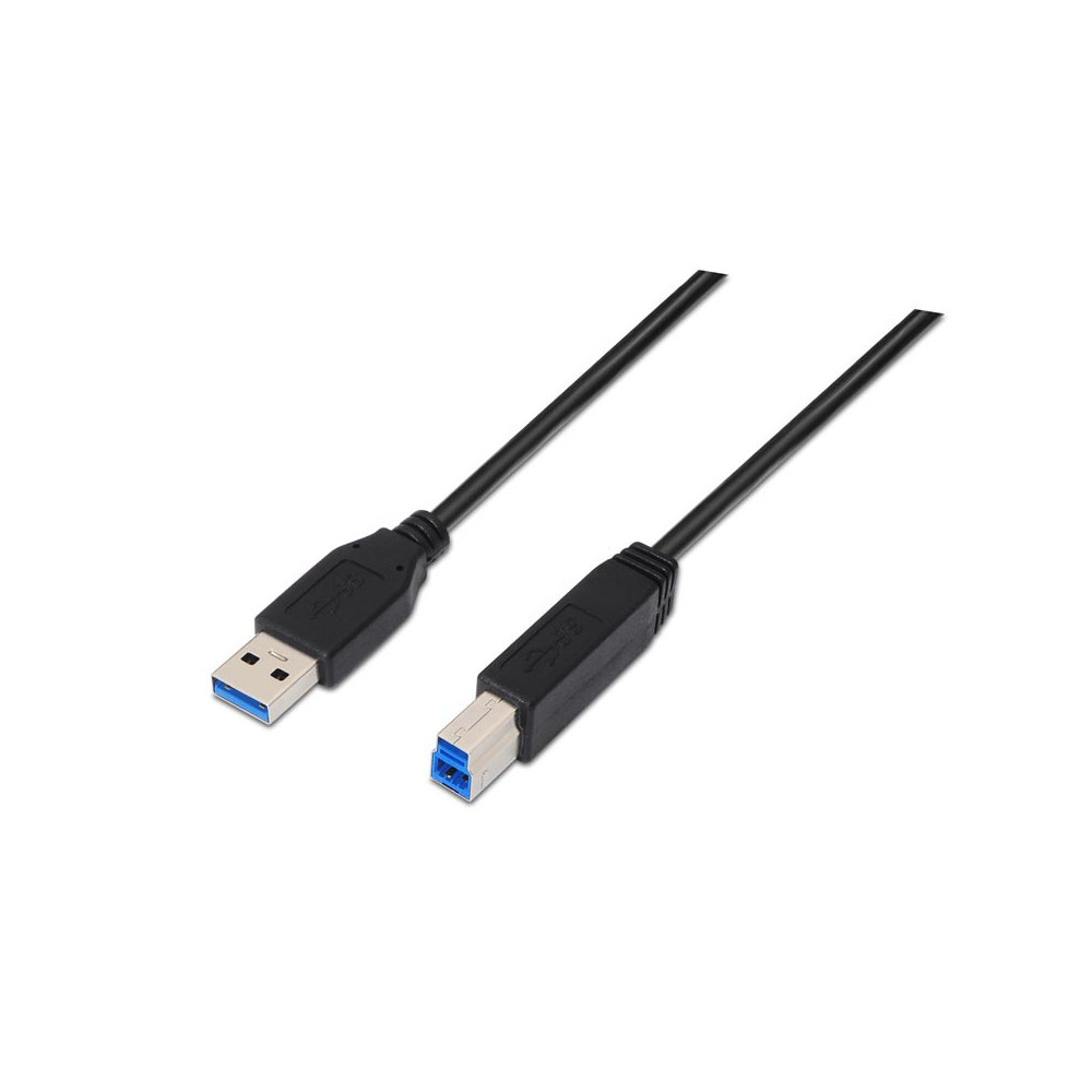 CABLE USB 3.0 IMPRESORA TIPO AM-BM NEGRO 2.0 M NANOCABLE 10.01.0802-BK