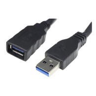 CABLE USB 3.0 TIPO AM-AH NEGRO 1.0 M NANOCABLE 10.01.0901-BK