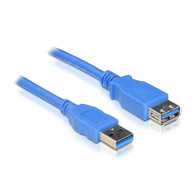 CABLE USB 3.0 TIPO AM-AH AZUL 2.0 M NANOCABLE 10.01.0902-BL