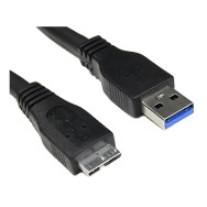 CABLE USB 3.0 TIPO AM-MICRO BM NEGRO 1.0 M NANOCABLE 10.01.1101-BK