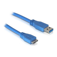 CABLE USB 3.0 TIPO AM-MICRO BM AZUL 1.0 M NANOCABLE 10.01.1101-BL