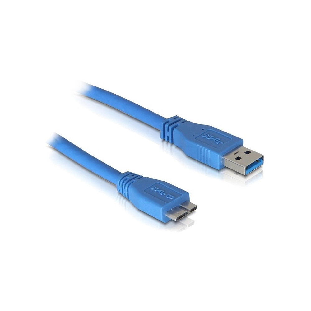 CABLE USB 3.0 TIPO AM-MICRO BM AZUL 1.0 M NANOCABLE 10.01.1101-BL