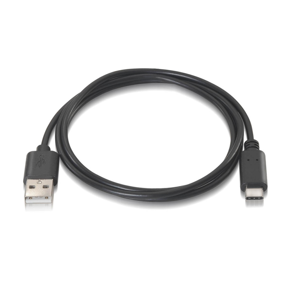 CABLE USB 2.0 3A TIPO USB-CM-AM NEGRO 0.5M NANOCABLE 10.01.2100