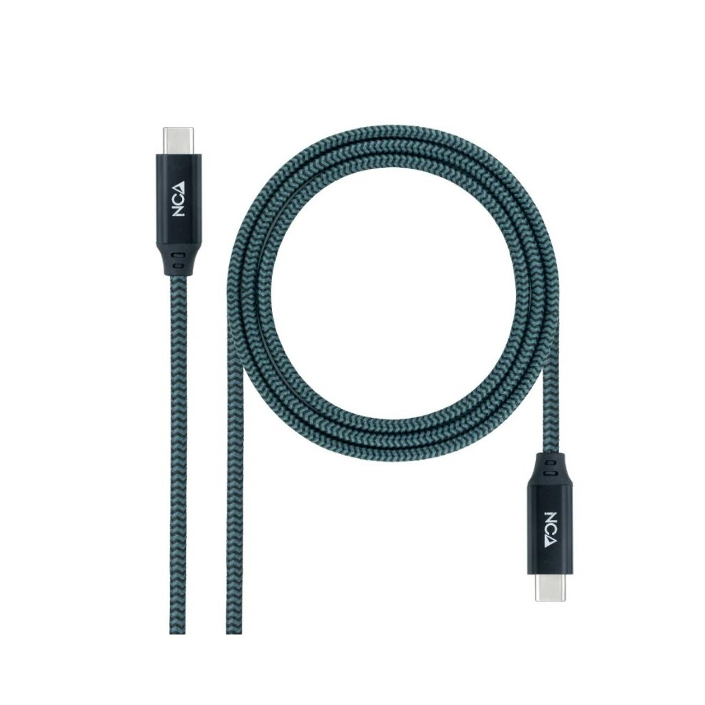 CABLE USB 3.2 GEN2x2 100W 4K-60Hz USB-C M/M 2 M NANOCABLE 10.01.4302-COMB