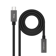 CABLE USB 3.2 GEN2x2 60W 4K/60Hz USB-C M/H 1.0 M NANOCABLE 10.01.4401