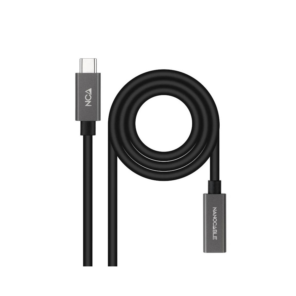 CABLE USB 3.2 GEN2x2 60W 4K/60Hz USB-C M/H 1.0 M NANOCABLE 10.01.4401