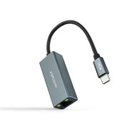 CONVERSOR USB-C ETHERNET GB Mbps GRIS 15 CM NANOCABLE 10.03.0406