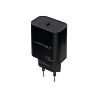 CARGADOR USB-C PD 20W NEGRO NANOCABLE 10.10.2006