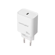 CARGADOR USB-C PD 30W BLANCO NANOCABLE 10.10.2009