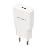 CARGADOR USB-C/PD 25W BLANCO NANOCABLE 10.10.2024