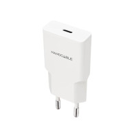 CARGADOR USB-C/PD 30W BLANCO NANOCABLE 10.10.2027