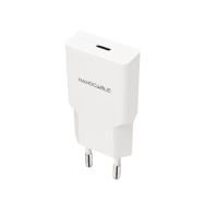 CARGADOR USB-C/PD 30W BLANCO NANOCABLE 10.10.2027