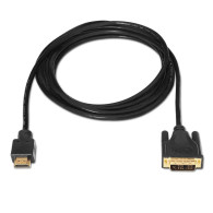 CABLE DVI A HDMI DVI18+1M-HDMI AM 3.0 M NANOCABLE 10.15.0503