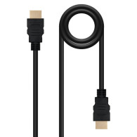 CABLE HDMI V1.4 ALTA VELOCIDAD/HE A/M-A/M 1.0 M NANOCABLE 10.15.1700