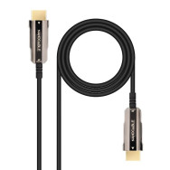 CABLE HDMI V2.0 AOC 4K 60HZ 18Gbps NEGRO 10 M NANOCABLE 10.15.2010
