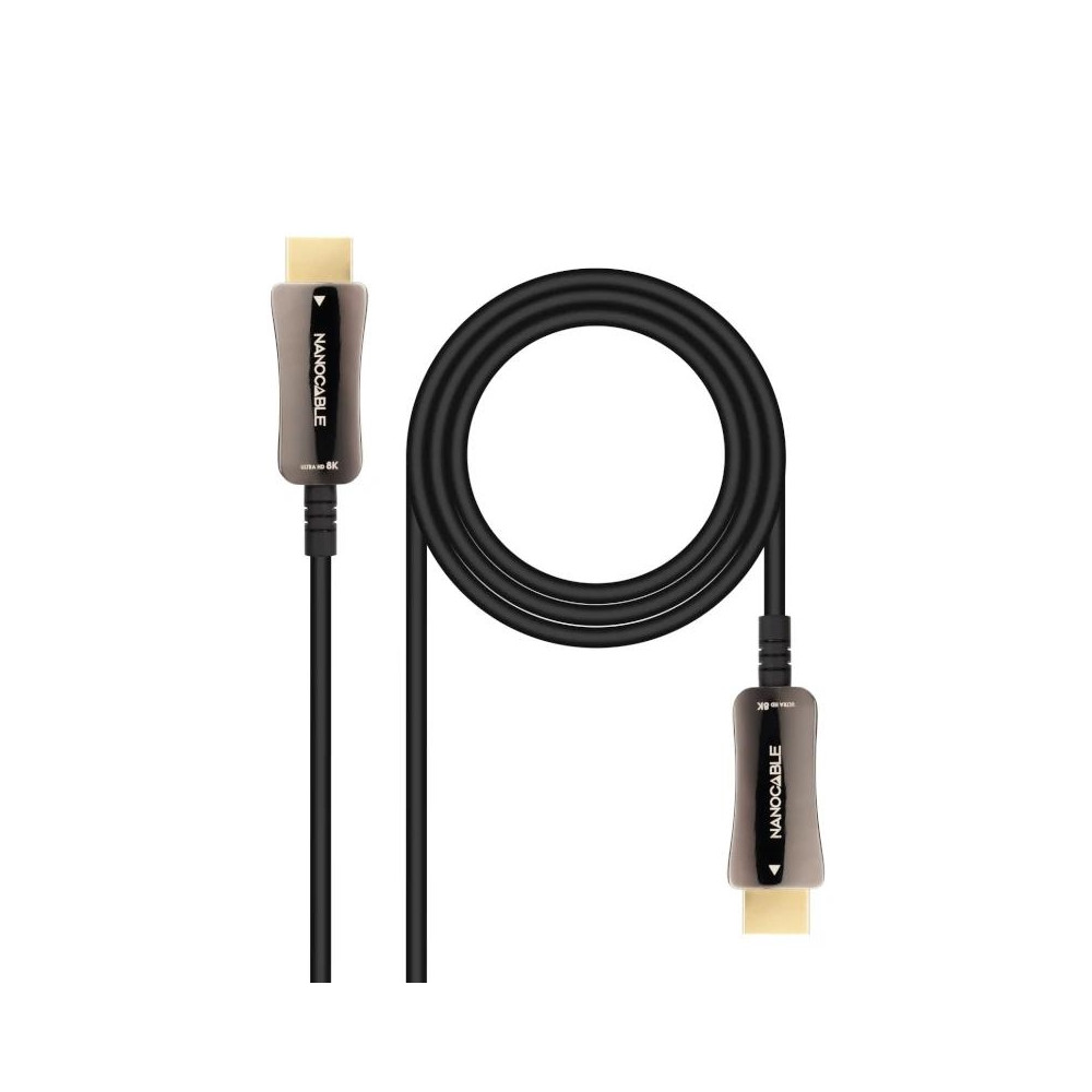 CABLE HDMI V2.1 AOC 8K 60HZ 4K 120HZ 48Gbps 15 M NANOCABLE 10.15.2115