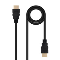 CABLE HDMI V2.0 4K-60HZ 18Gbps NEGRO 3 M NANOCABLE 10.15.3803