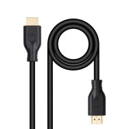CABLE HDMI V2.0 4K@60HZ 18Gbps CCS NEGRO 1.5 M NANOCABLE 10.15.3901-L150