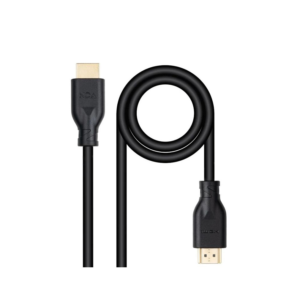 CABLE HDMI V2.0 4K@60HZ 18Gbps CCS NEGRO 2 M NANOCABLE 10.15.3902