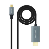 CABLE CONVERSOR USB-C/M A HDMI/M 8K-60HZ 1.8 M NANOCABLE 10.15.5162
