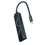 HUB USB-C NANOCABLE 2xUSB-A+USB-C CARGA+HDMI 10.16.0401