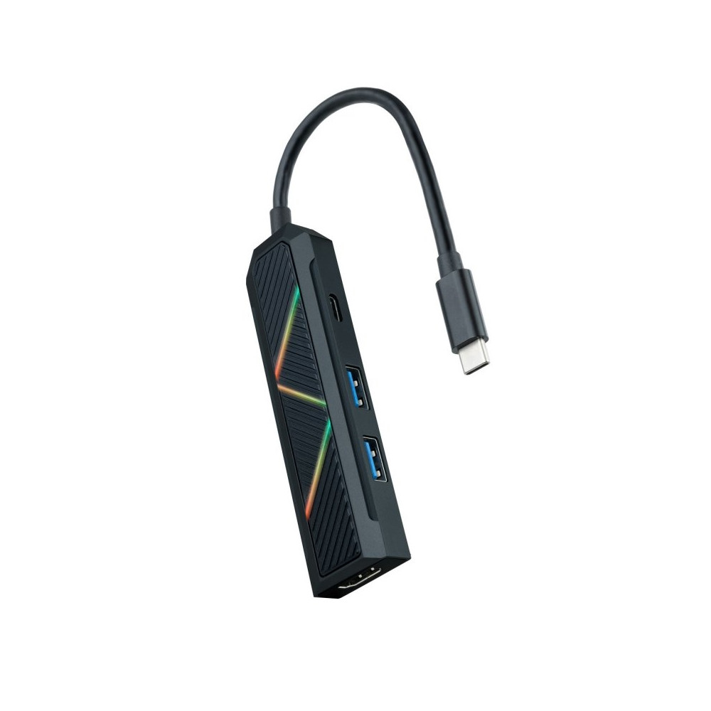 HUB USB-C NANOCABLE 2xUSB-A+USB-C CARGA+HDMI 10.16.0401