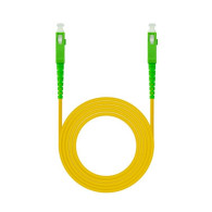 CABLE FIBRA OPTICA SC/APC-SC/APC MONOMODO LSZH AMARIL.15M NANOCABLE 10.20.0015
