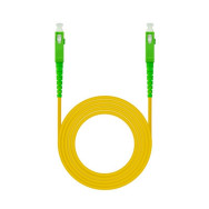 CABLE FIBRA OPTICA SC/APC-SC/APC MONOMODO LSZH AMARIL.15M NANOCABLE 10.20.0015