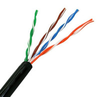 CABLE RED RJ45 CAT.5E UTP RIGIDO AWG24 EXTERIOR 100 M NANOCABLE 10.20302-EXT-BK