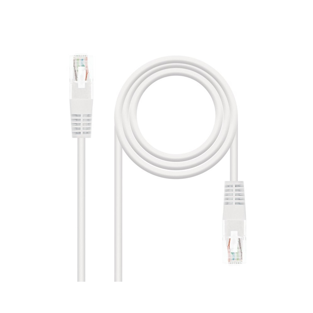CABLE RED LATIGUILLO RJ45 CAT.6 UTP AWG24 BLANCO 25 CM 10.20.0400-L25-W