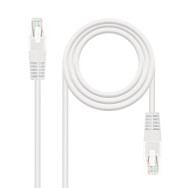 CABLE RED LATIGUILLO RJ45 CAT.6 UTP AWG24 BLANCO 30 CM 10.20.0400-L30-W