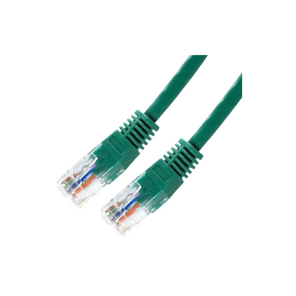 CABLE RED LATIGUILLO RJ45 CAT.6 UTP AWG24 VERDE 1.0 M NANOCABLE 10.20.0401-GR