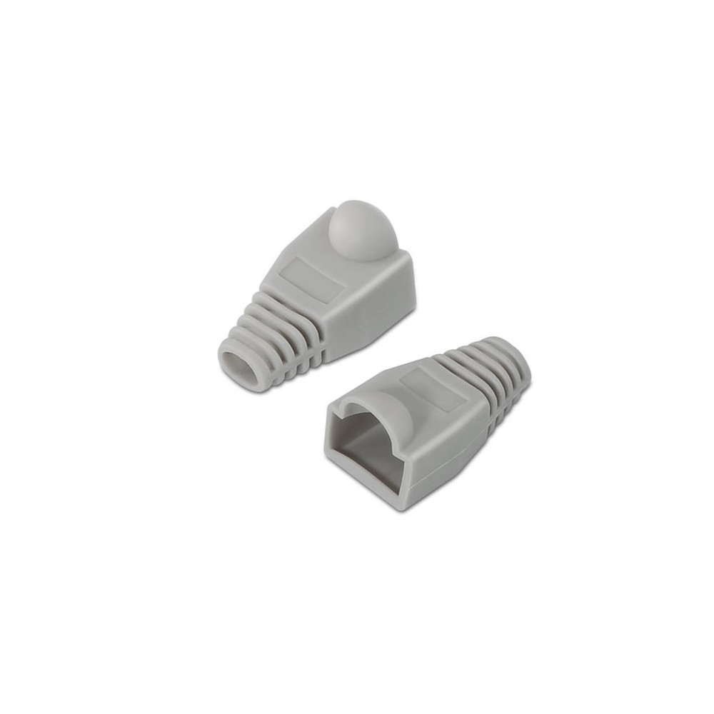 FUNDA RJ45 GRIS 10 UDS NANOCABLE 10.21.0301