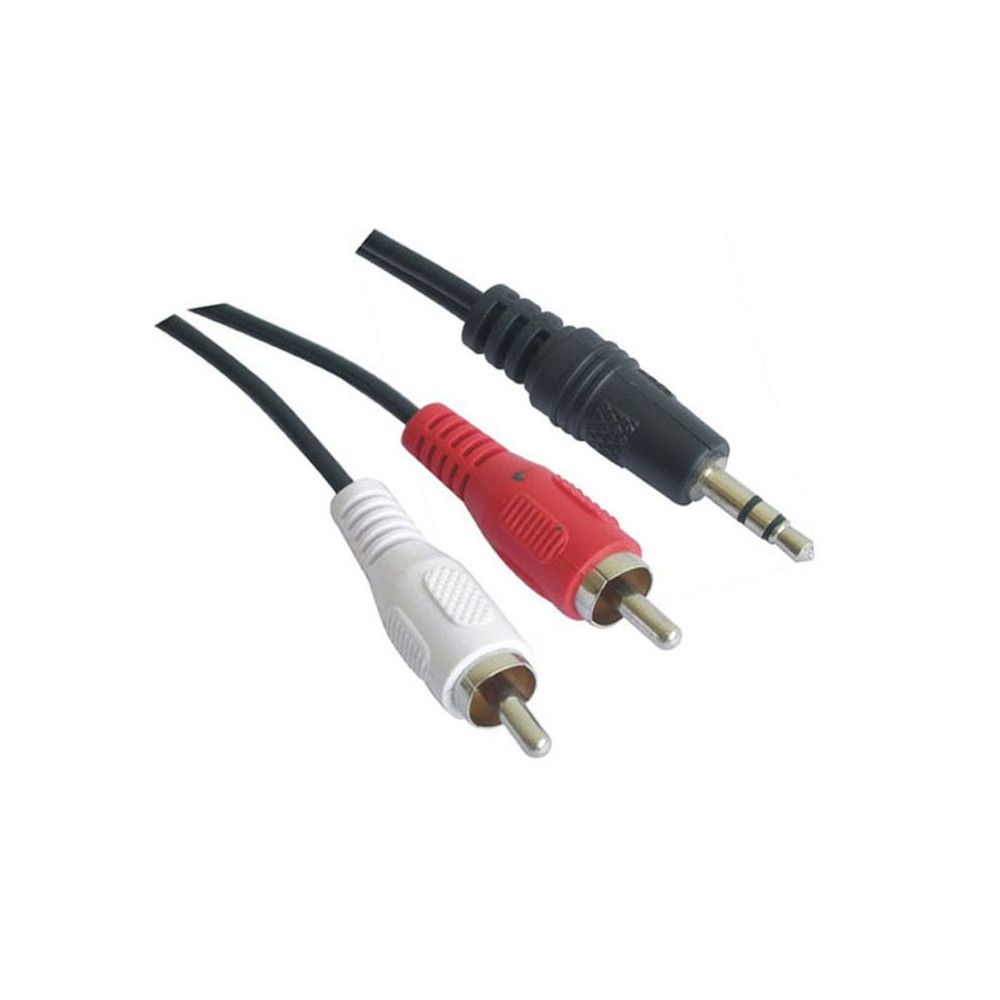 CABLE AUDIO ESTEREO 3.5M-2XRCAM 1.5 M NANOCABLE 10.24.0301
