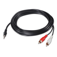 CABLE AUDIO ESTEREO 3.5M-2XRCAM 10 M NANOCABLE 10.24.0310