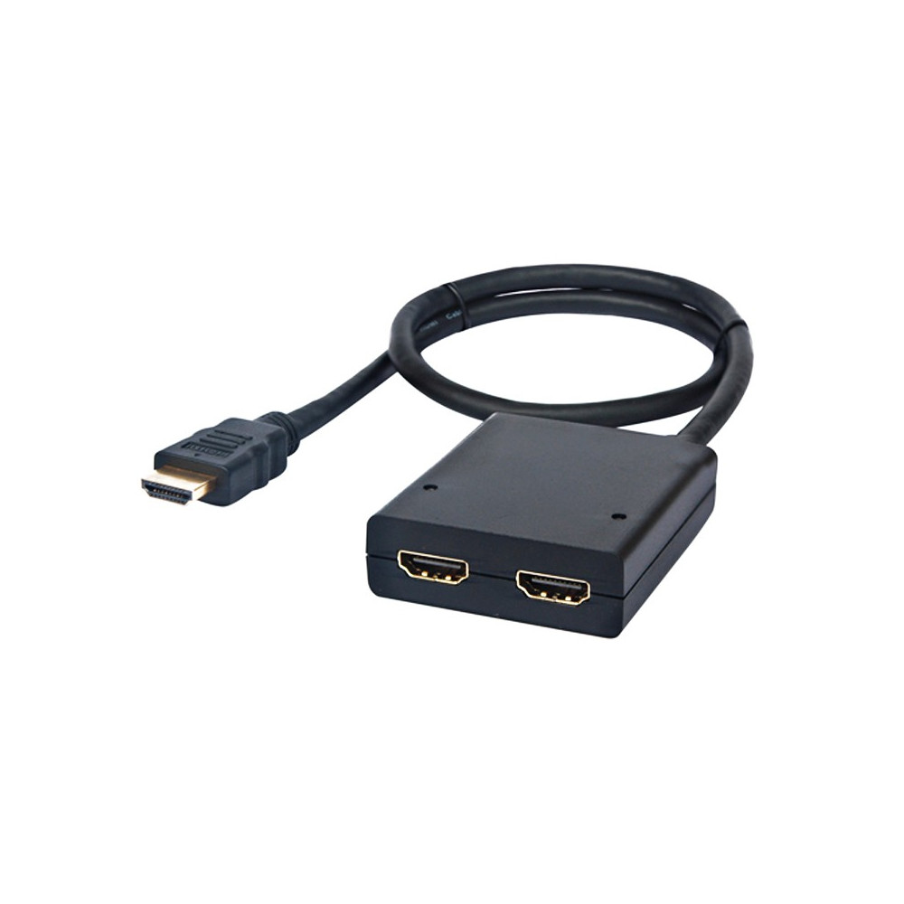 HDMI DUPLICADOR V1.3 1X2 ALIM. Y PIGTAIL 50 CM NANOCABLE 10.25.3502