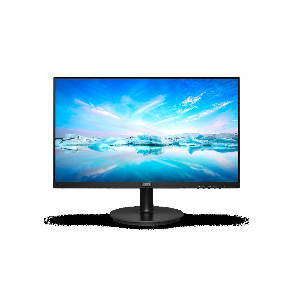 MONITOR 21.5 PHILIPS 221V8 FHD HDMI VGA NEGRO