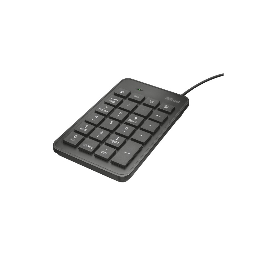 TECLADO TRUST NUMERICO XALAS ULTRADELGADO PARA PORTATILES USB 22221