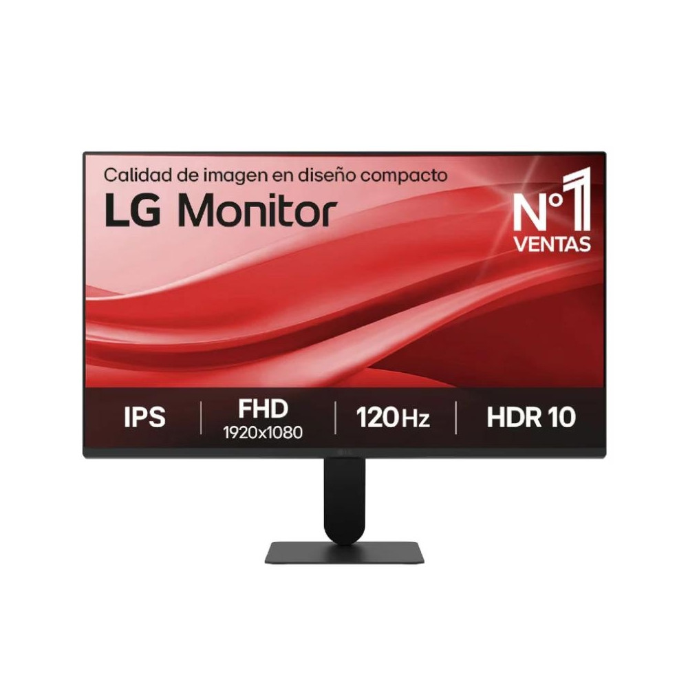 MONITOR 23.8 LG 24U411A-B FHD IPS 120HZ HDMI VGA NEGRO