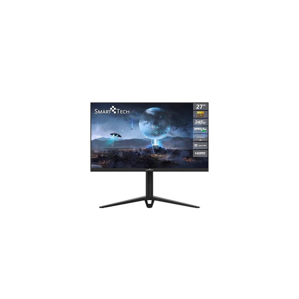 MONITOR 27" SMART TECH 270G01FVF PIVOT. REG.ALTURA