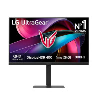 Monitor LG UltraGear 27G640A-B 27" QHD 2K IPS 300Hz 1ms HDR FreeSync/G-Sync