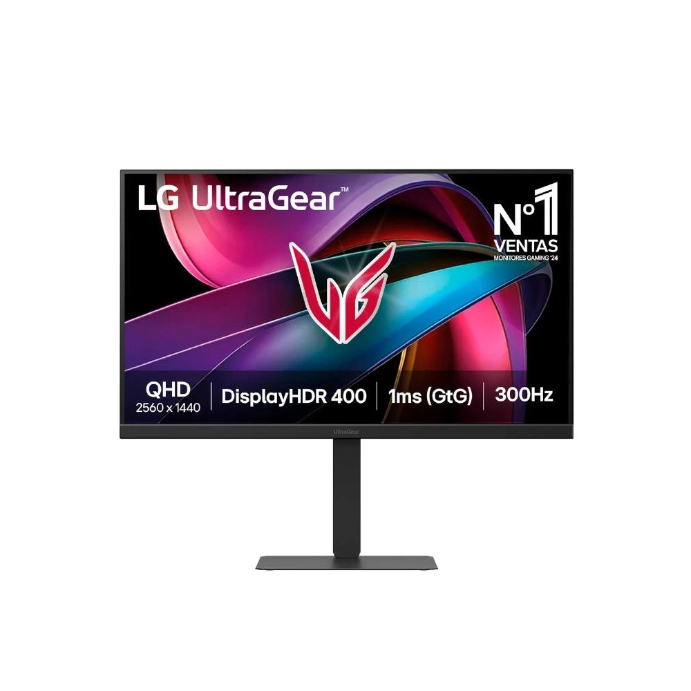 Monitor LG UltraGear 27G640A-B 27" QHD 2K IPS 300Hz 1ms HDR FreeSync/G-Sync