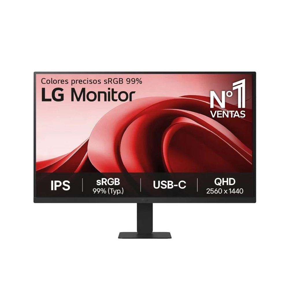 MONITOR LG 27U631A-B 27 QHD 5MS NEGRO HDMI USB-C VESA