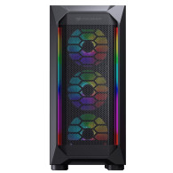 Caja/Torre Cougar MX410 Mesh-G RGB Cristal Templado