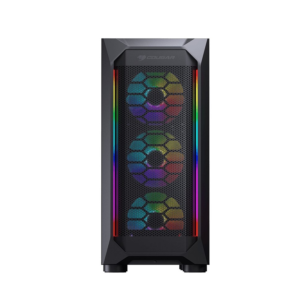 Caja/Torre Cougar MX410 Mesh-G RGB Cristal Templado