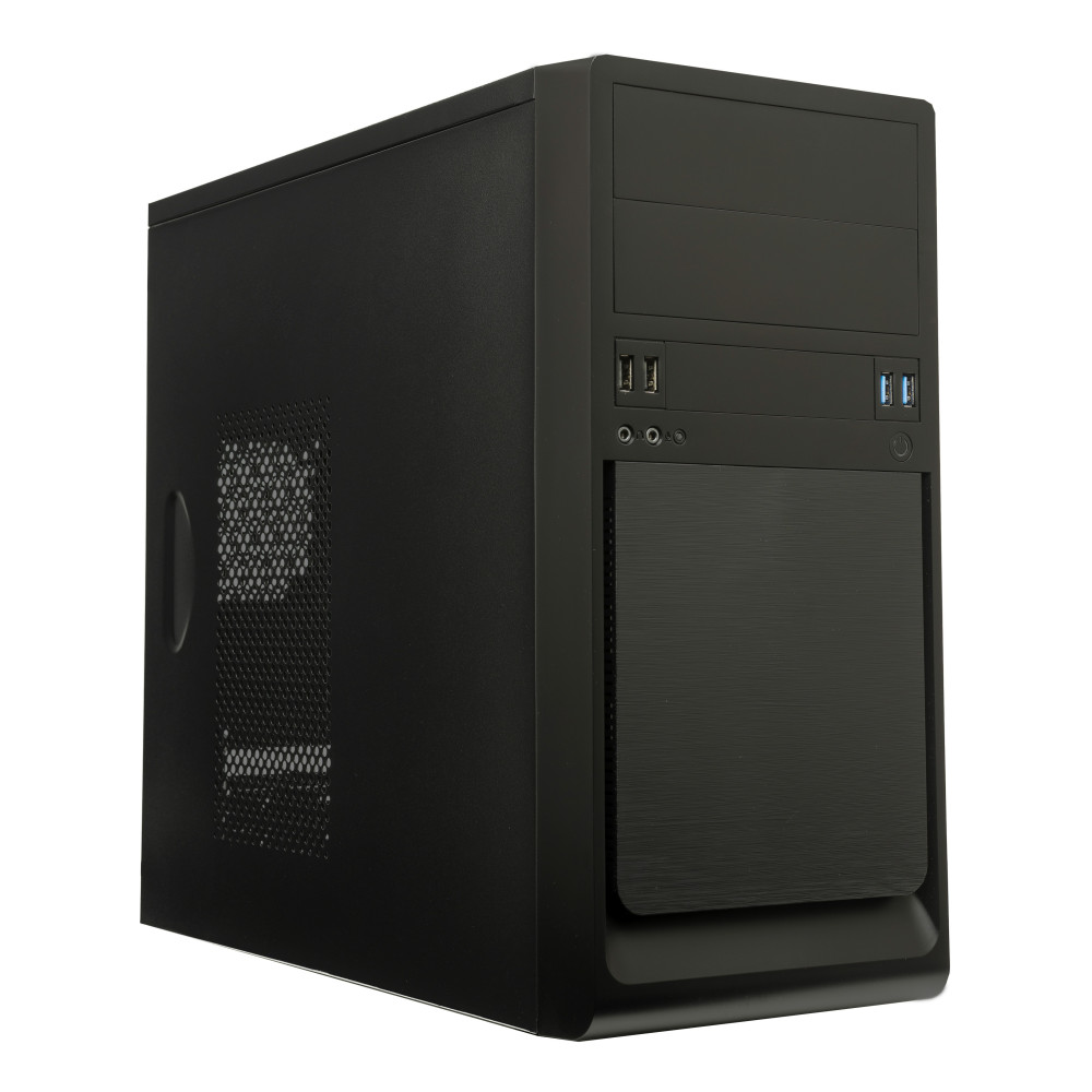 CAJA MICRO-ATX SEMITORRE UNYKA 6023 U3 2USB3.0 (Fuente 500W) NEGRA 51992